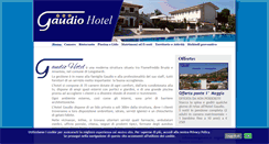 Desktop Screenshot of hotelgaudio.it